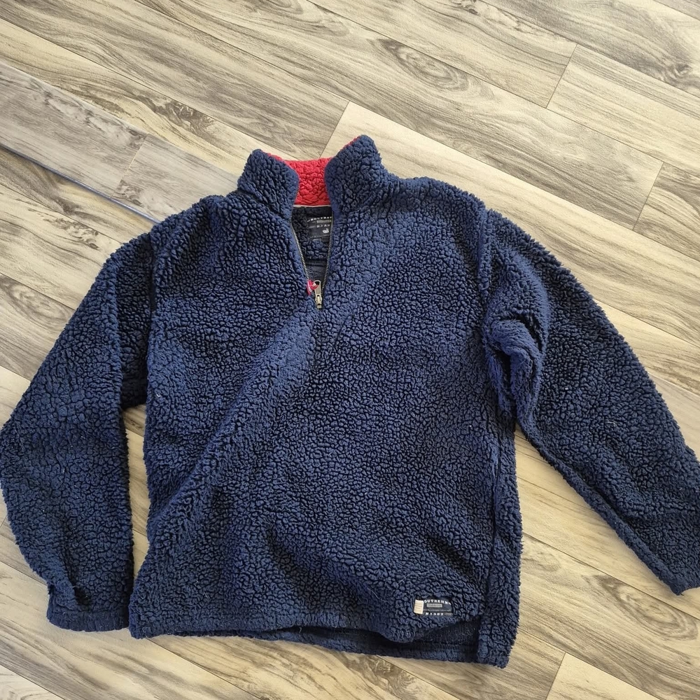 Cozy Kids' Navy Blue Fleece Jacket